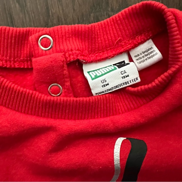 Kids Puma Sweater - Picture 5 of 9